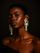 Lobster Earrings - Mint