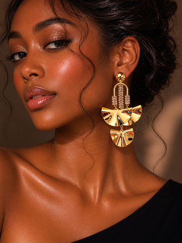 Golden Mirage Earrings