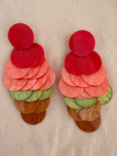 Berry-Matcha Earrings