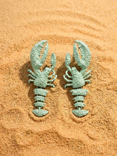 Lobster Earrings - Mint