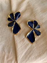 Indigo Petals Earrings