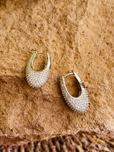 Mini Diamond Hoops