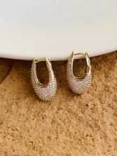 Mini Diamond Hoops