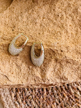 Mini Diamond Hoops
