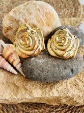 Chunky Rose Studs