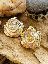 Chunky Rose Studs