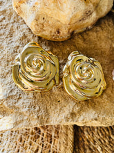 Chunky Rose Studs