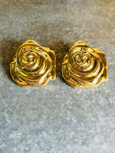 Chunky Rose Studs