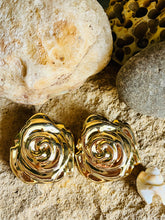 Chunky Rose Studs