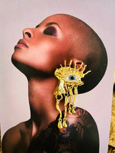 Evil Eye Drama Earrings