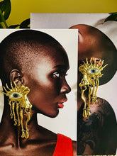 Evil Eye Drama Earrings