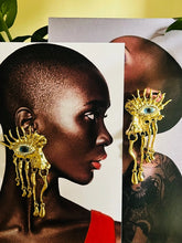 Evil Eye Drama Earrings