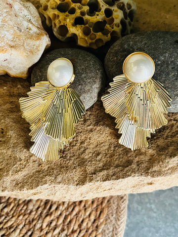 Golden Reef Earrings