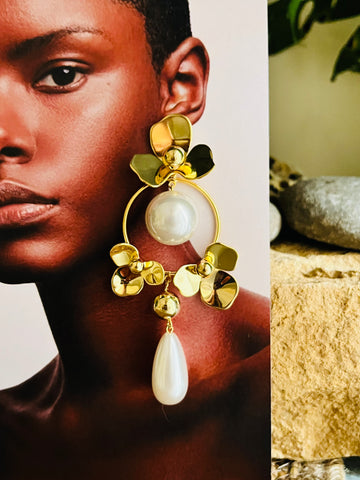 Pearl Bloom Earrings