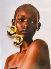 Mini Chunky Gold Hoops