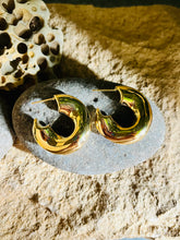 Mini Chunky Gold Hoops