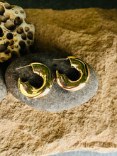 Mini Chunky Gold Hoops