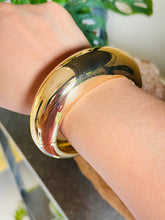 Gold Eclipse Dome Cuff