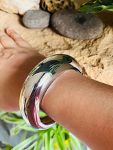 Silver Eclipse Dome Cuff