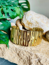 Gold Barkline Cuff