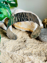 Silver Barkline Cuff