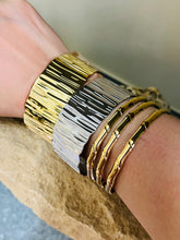 Silver Barkline Cuff