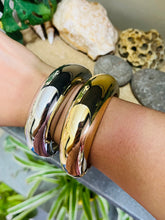 Silver Eclipse Dome Cuff