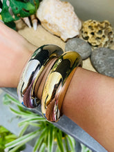 Gold Eclipse Dome Cuff