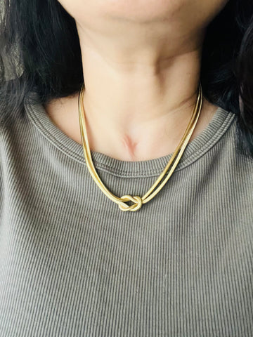 Double Infinity Necklace