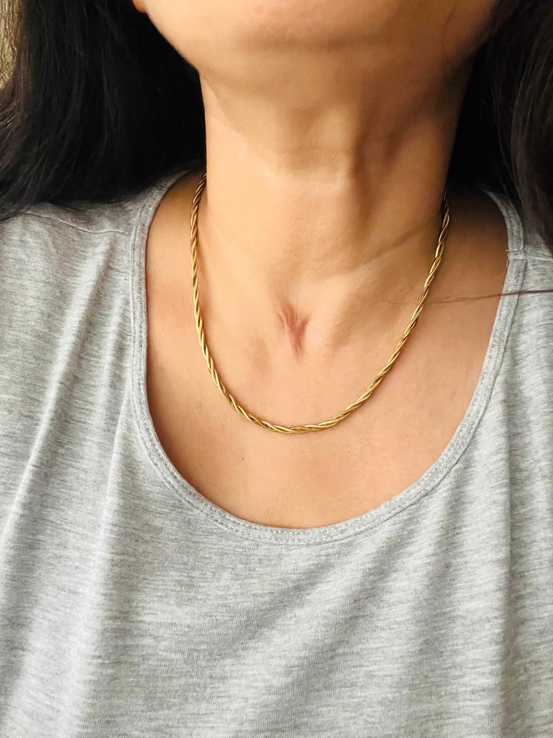 Twisted Rope Necklace